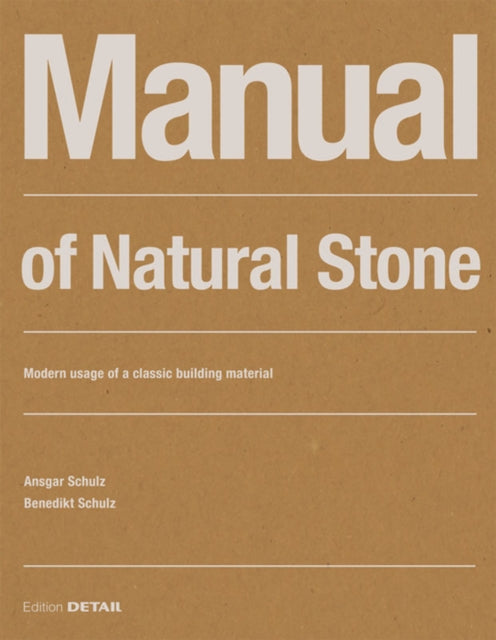 Manual Of Natural Stone