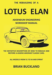 The Rebuilding Of A Lotus Elan: Addendum By Buckland, Brian,
