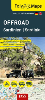 Folymaps Offroad Sardinia 1:250,000