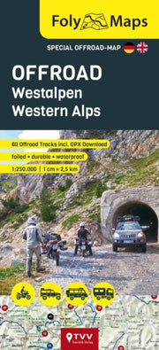 Folymaps Offroad Western Alps 1:250,000 By Schempp, Martin