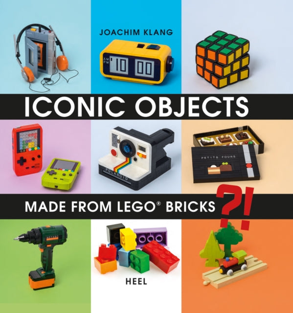 Iconic Objects Made From Lego Bricks