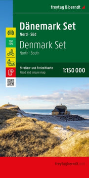 Denmark Road Leisure Map Set By Freytag & Berndt