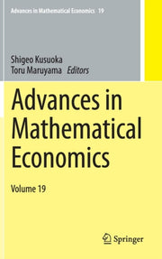 Advances In Mathematical Economics Volum