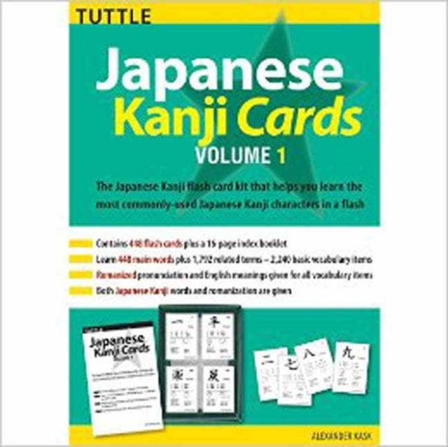 Kanji Cards Kit Vol 1 Flash Cards & Book