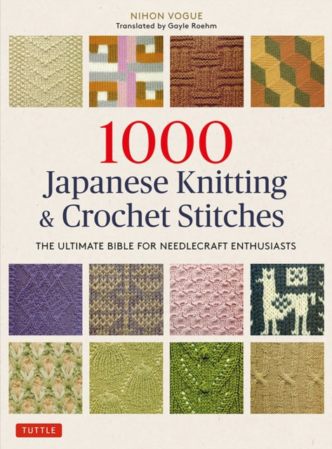 1000 Japanese Knitting & Crochet Stitche
