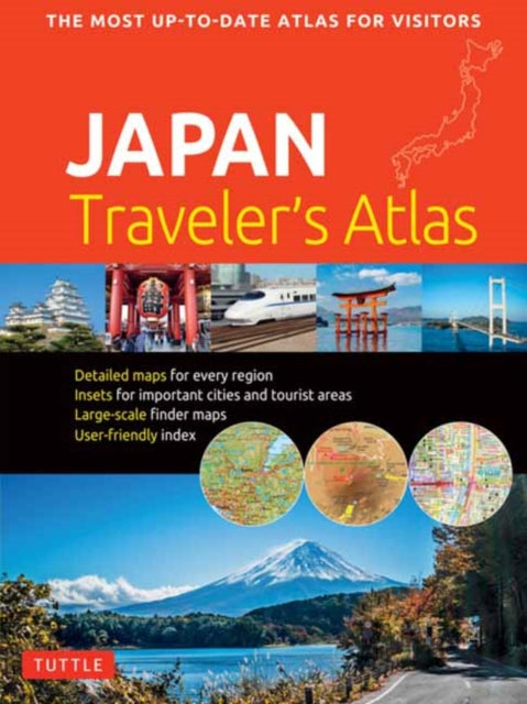 Japan Travelers Atlas By Tuttle Publishing