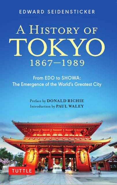 History Of Tokyo 1867-1989