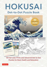 Hokusai Dot To Dot Puzzle Book
