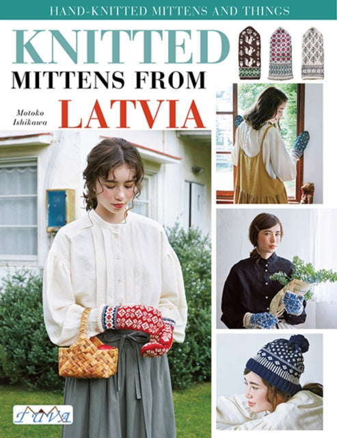 Knitted Mittens From Latvia