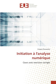 Initiation   L'analyse Num Rique