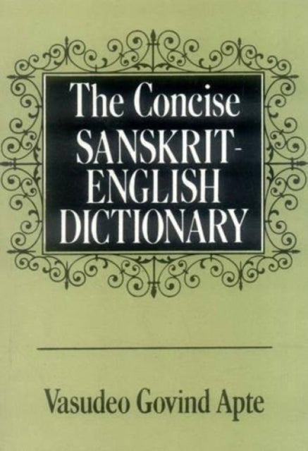 Concise Sanskrit Eng Dictionary