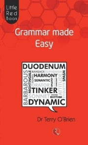 Little Red Book Grammar Made Easy By O'brien, Terry