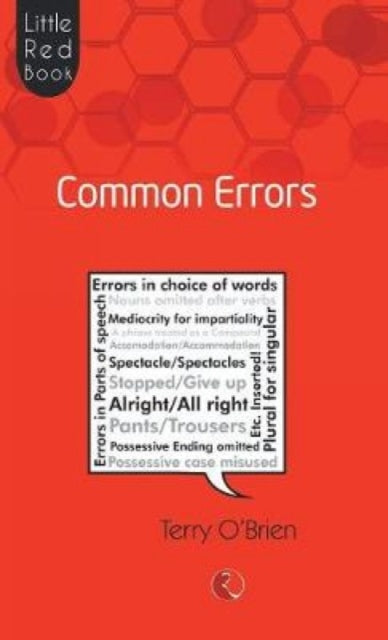 Little Red Book Of Common Errors By O'brien, Terry