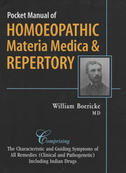Pocket Manual Of Homeopathic Materia Me By William Boericke  Md