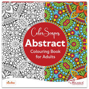 Abstract Colouring Book For Adults By Pegasus