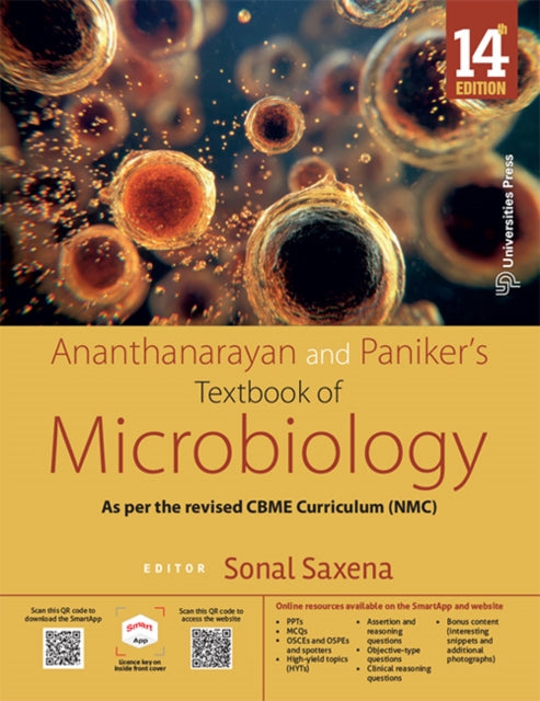 ANANTHANARAYAN & PANIKERS TEXTBOOK OF MI By SAXENA, SONAL