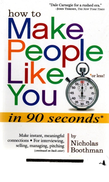 How To People Make Like You In 90 Second