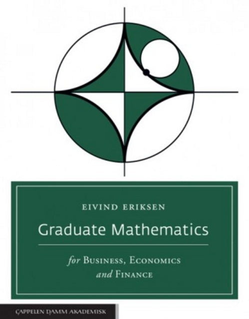 Graduate Mathematics For Business Econ