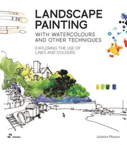 Landscape Painting With Watercolours & O