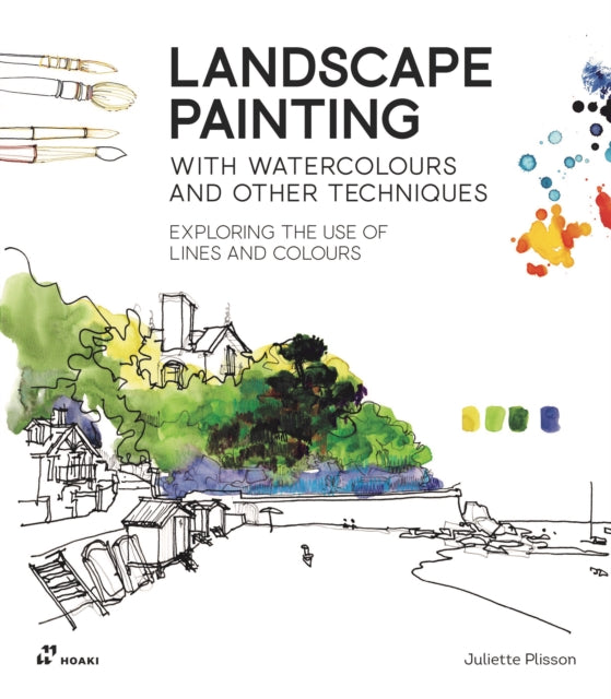 Landscape Painting With Watercolours & O