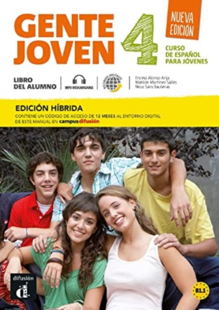 Gente Joven Nueva Edicin 4 Ed Hbrida Lib