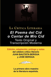 Poema Del Cid O Cantar De Mio Cid: Texto