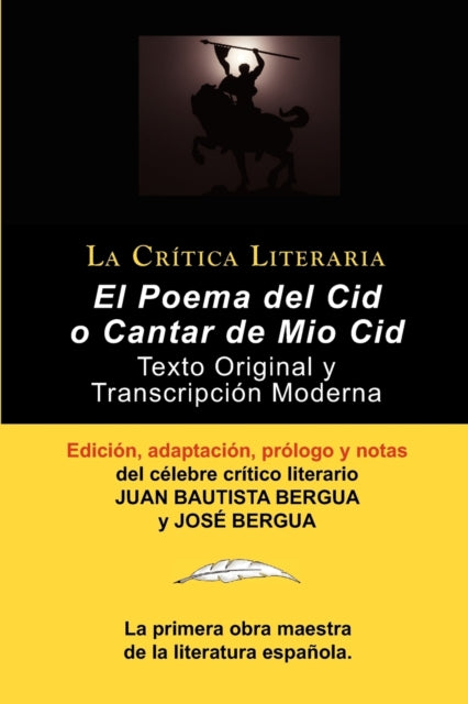 Poema Del Cid O Cantar De Mio Cid: Texto