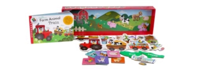 Farm Animals Game & Boardbook