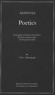 Poetics By Hammond, N