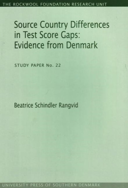 Source Country Differences In Test Score