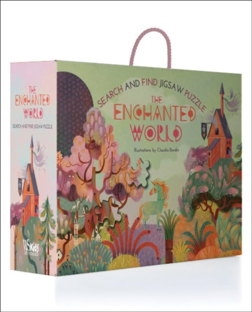 Enchanted World Search & Find Jigsaw Puz By Bordin, Claudia