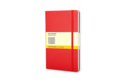Moleskine Large Squared Notebook Red