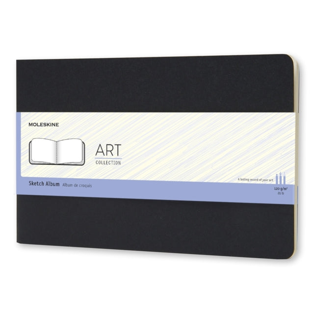 Moleskine Large Art Plus Cah Sketch Alb