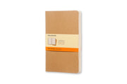 Moleskine Ruled Cahier Large Kraft 3set By Moleskine