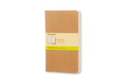 Moleskine Plain Cahier Large Kraft 3set
