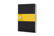 Moleskine Squared Cahier Xl-black Cover By Moleskine