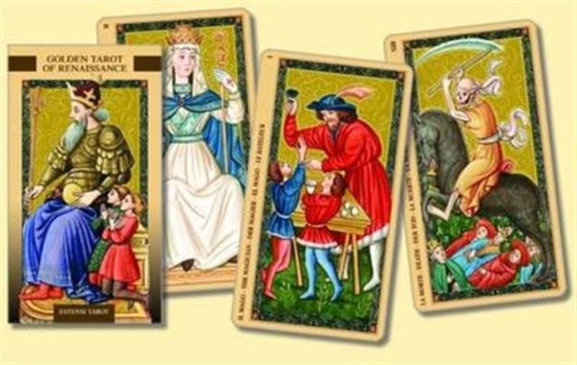 Golden Tarot Of The Renaissance Ex83 Est By Dworkin,giordano