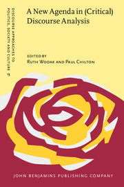 New Agenda In Critical Discourse Analysi