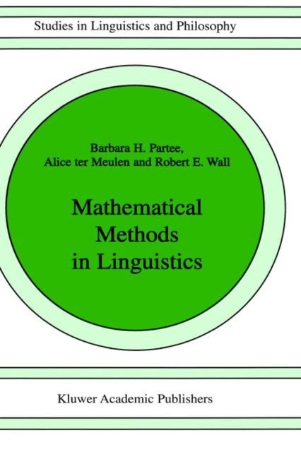 Mathematical Methods In Linguistics