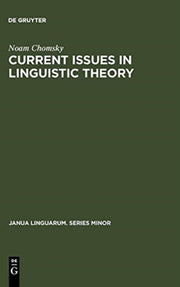 Current Issues In Linguistic Theory
