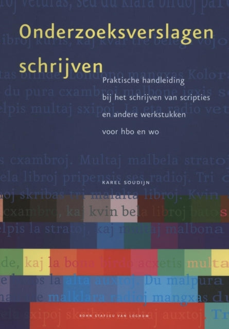Onderzoeksverslagen Schrijven
