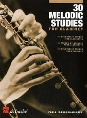 30 Melodic Studies For Clarinet