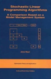 Stochastic Linear Programming Algorithms