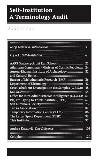 Self Institutional Reader