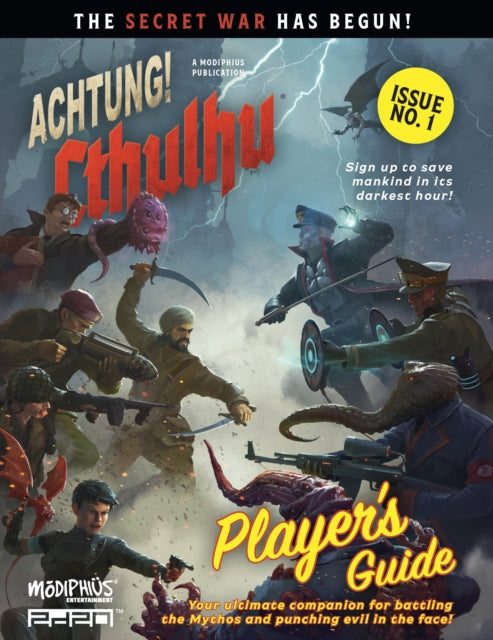 Achtung Cthulhu 2d20 Players Guide By Modiphius Entertainm