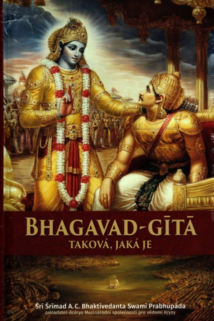 Bhagavad Gita Takova Jaka Je Czech Langu By A.c.bhaktivedanta Sw