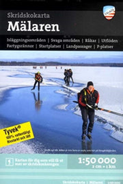 Ice Skating Map Malaren 150000