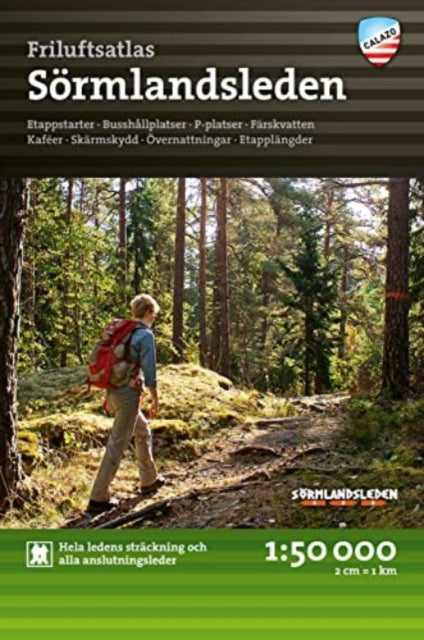 Sormlandsleden Friluftsatlas Outdoor Map