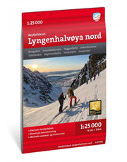 Hoyfjellskart Lyngenhalvoya North 125 00