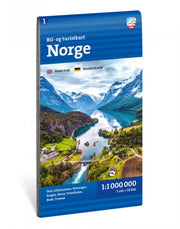 Bil Og Turistkart Norge 11 Milja